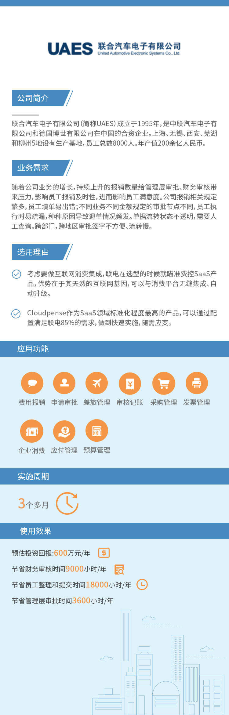 了解简约费控如何为联电带来价值