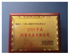 2019 Excellent cloud service supplier